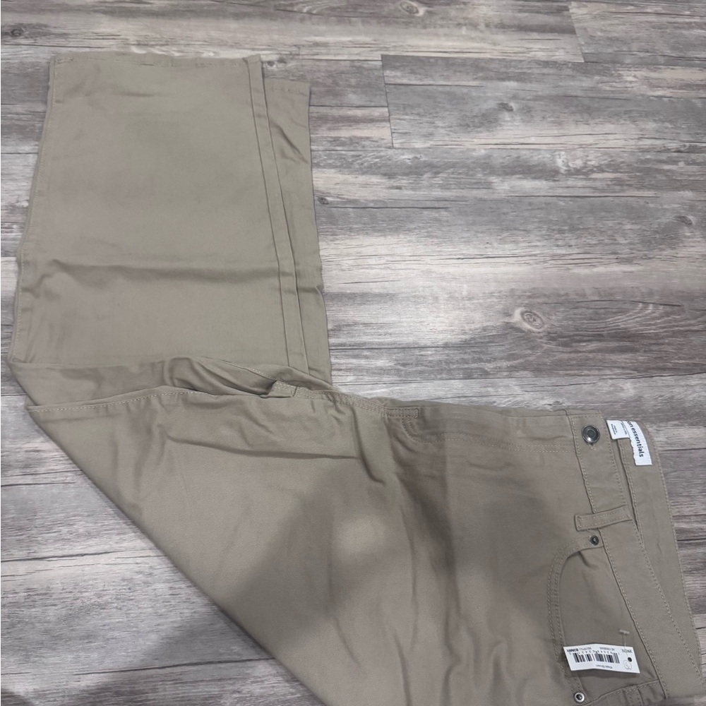 Amazon Essentials Men's Khaki Brown Pants 38x29